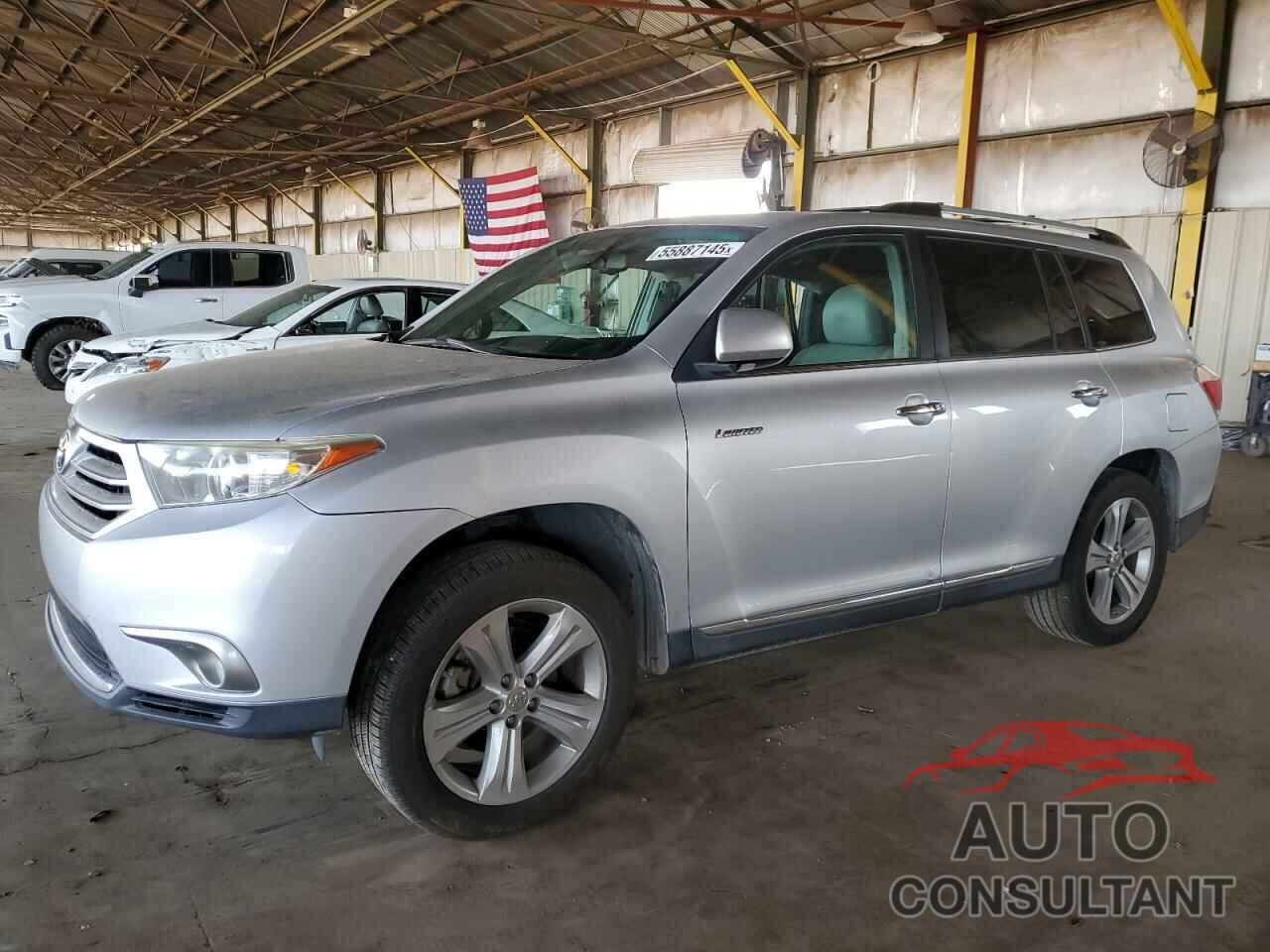 TOYOTA HIGHLANDER 2013 - 5TDDK3EHXDS237092