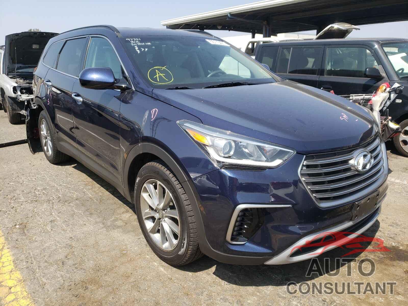 HYUNDAI SANTA FE 2017 - KM8SM4HF8HU254049