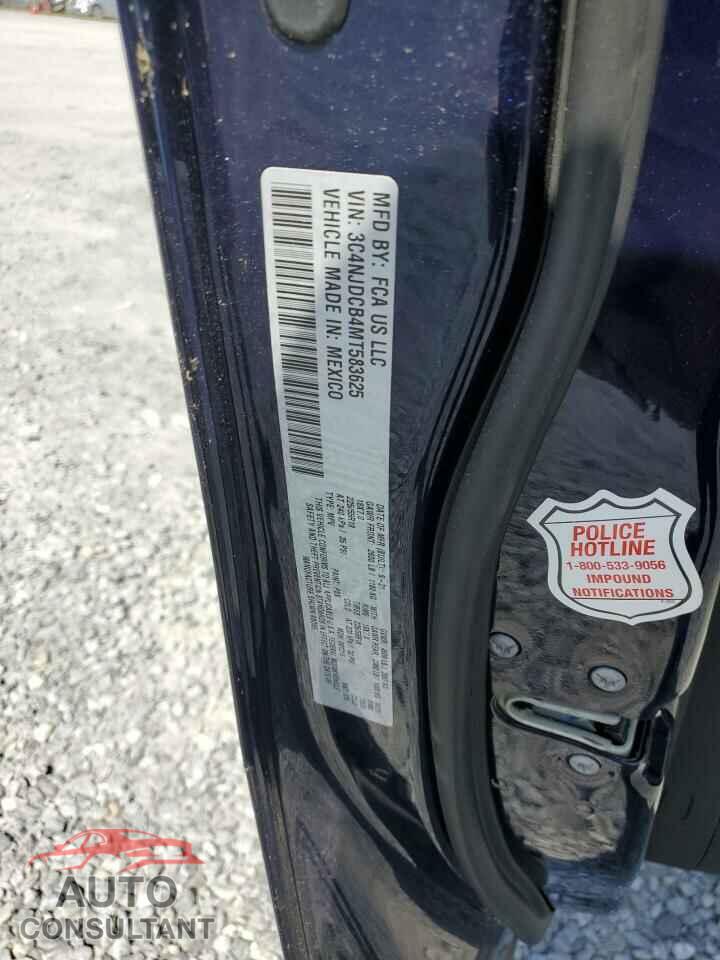 JEEP COMPASS 2021 - 3C4NJDCB4MT583625