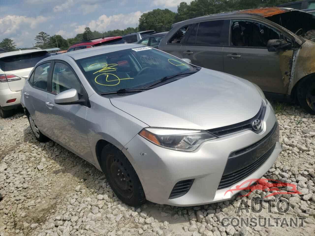 TOYOTA COROLLA 2016 - 2T1BURHE1GC726399