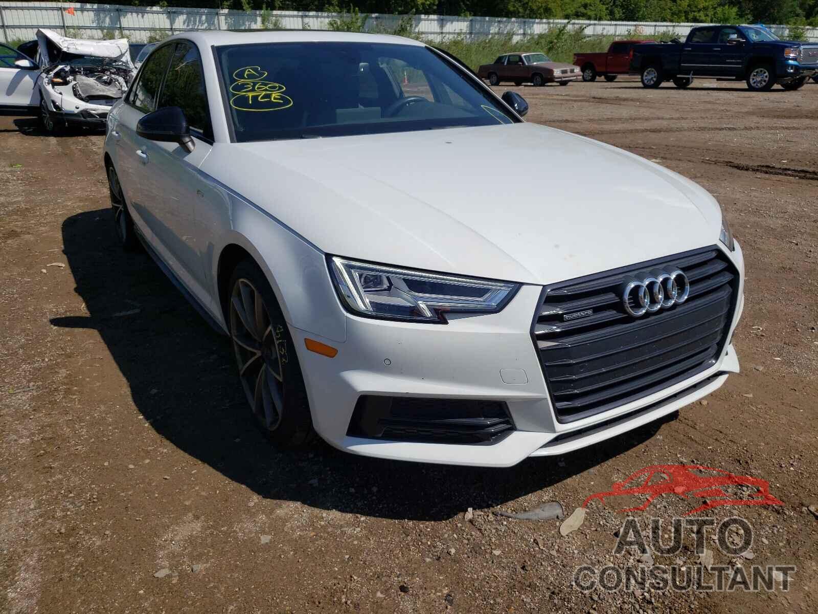 AUDI A4 2018 - WAUENAF4XJN017171