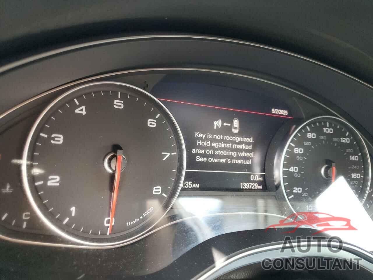 AUDI A6 2012 - WAUGGAFCXCN103030