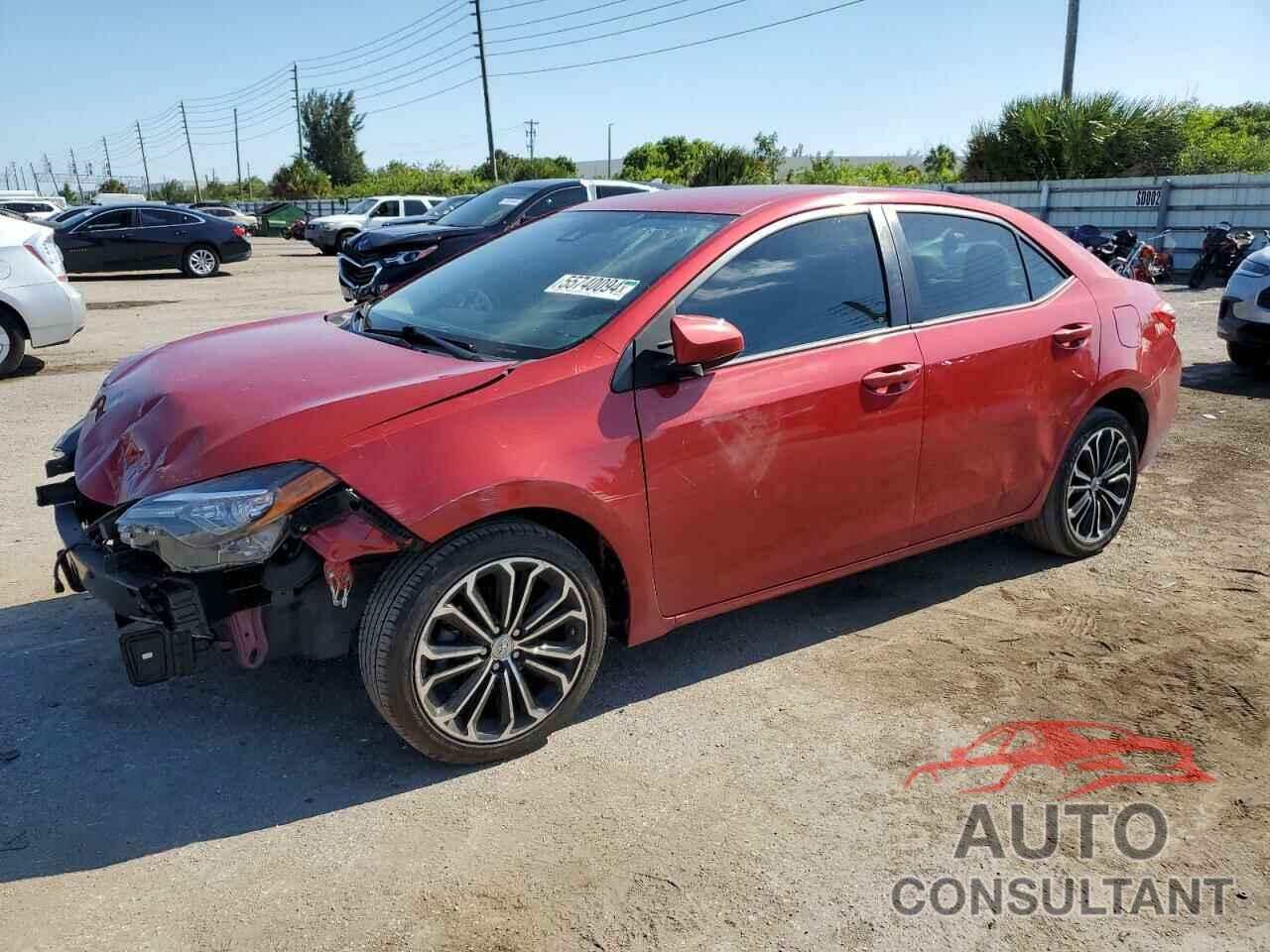 TOYOTA COROLLA 2017 - 2T1BURHE9HC778008