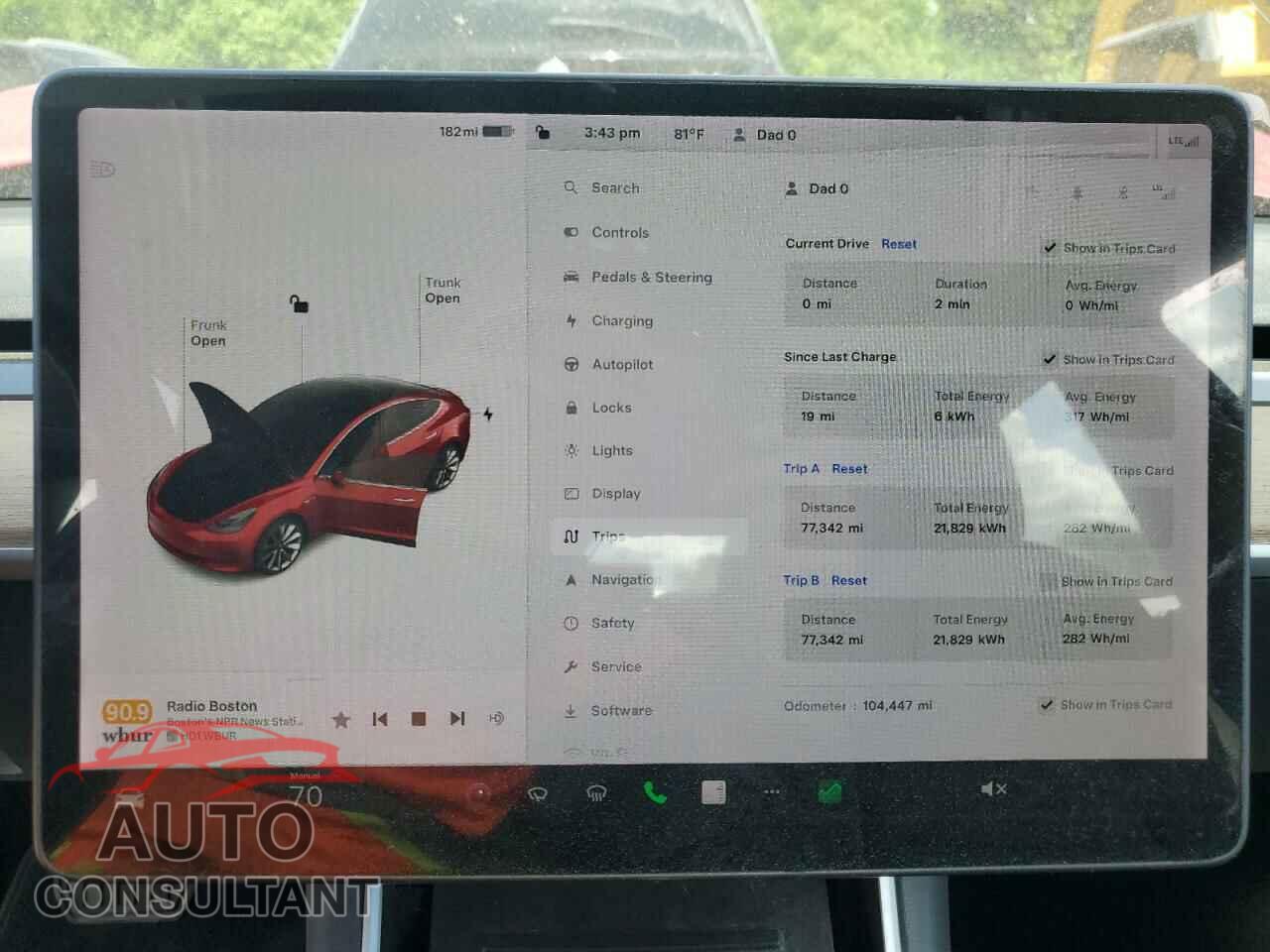 TESLA MODEL 3 2018 - 5YJ3E1EB0JF117370