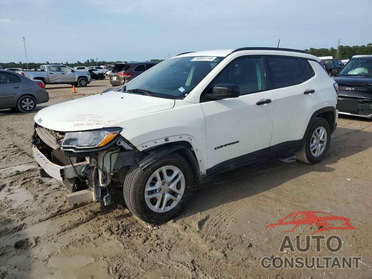 JEEP COMPASS 2017 - 3C4NJCAB7HT643450