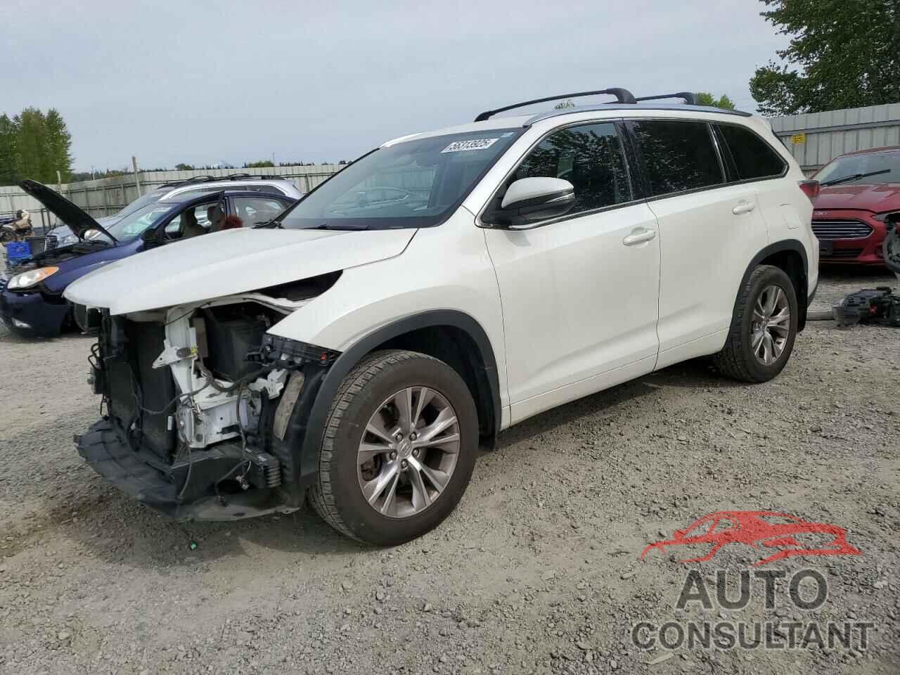 TOYOTA HIGHLANDER 2015 - 5TDJKRFH0FS176746