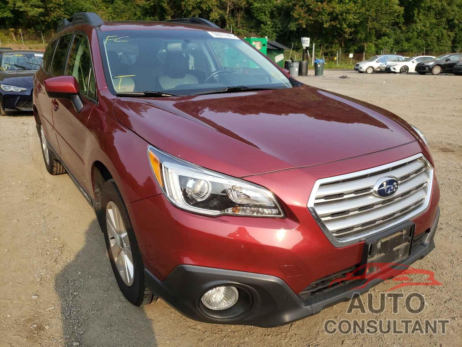 SUBARU OUTBACK 2016 - 4S4BSAEC5G3325646