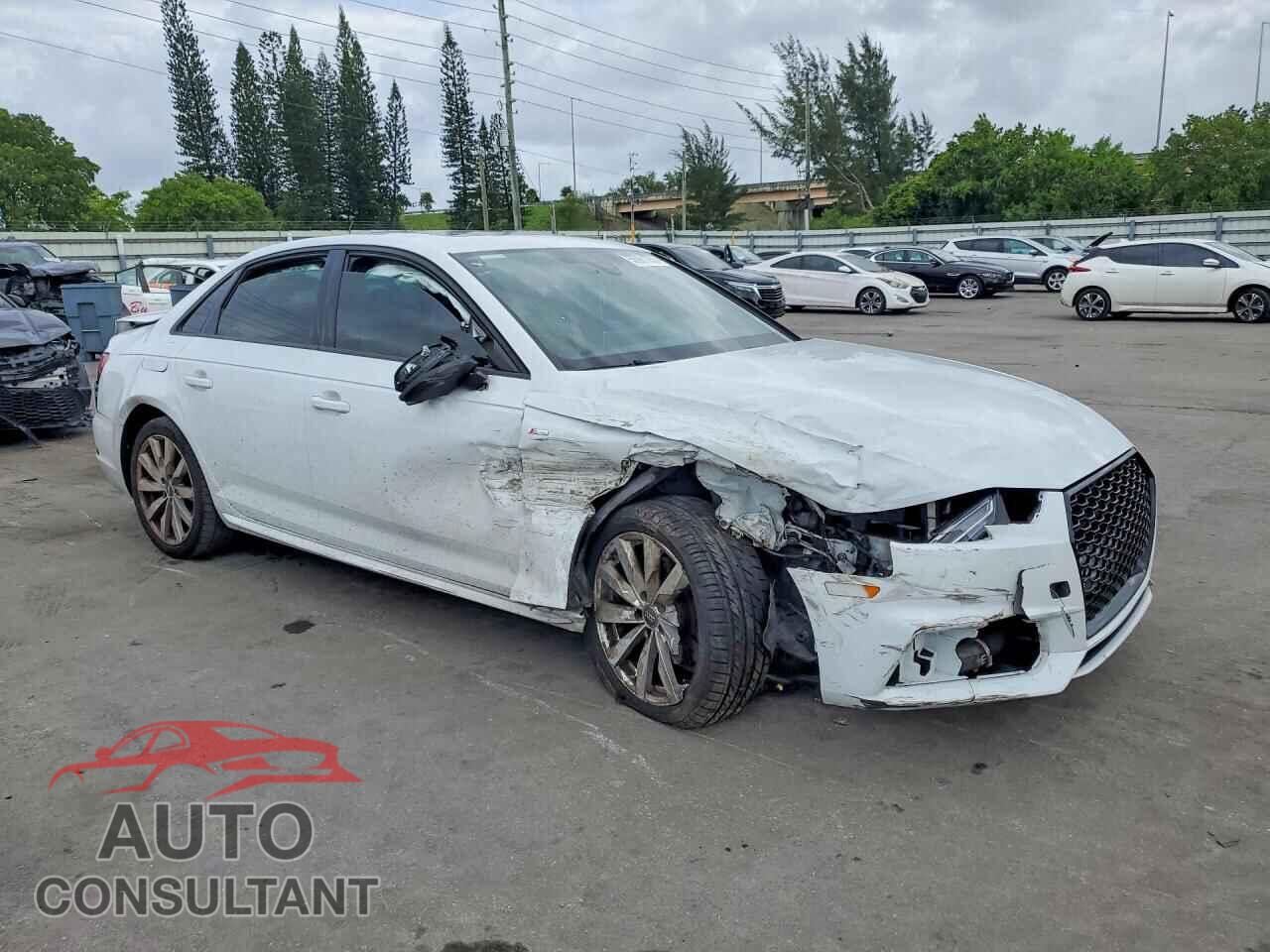 AUDI A4 2017 - WAUKMAF49HN058116
