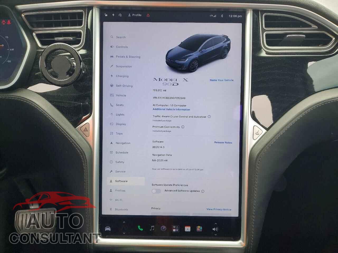 TESLA MODEL X 2016 - 5YJXCBE29GF012249