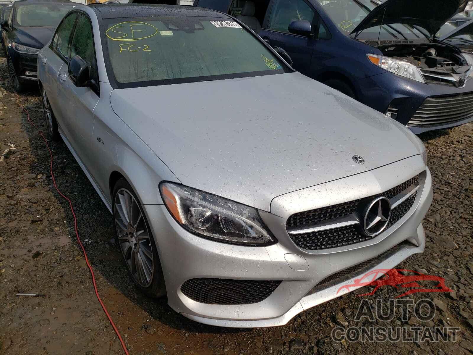 MERCEDES-BENZ C-CLASS 2018 - 55SWF6EB9JU247315