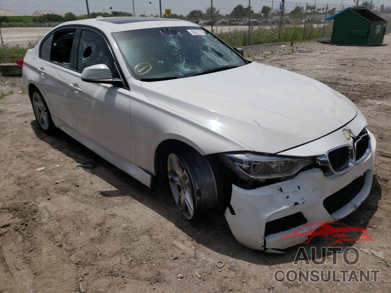 BMW 3 SERIES 2016 - WBA8E9C57GK648253