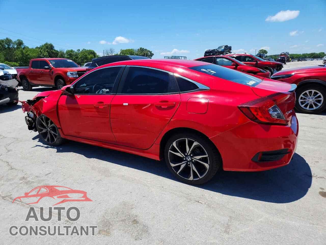 HONDA CIVIC 2019 - 2HGFC2F86KH545579