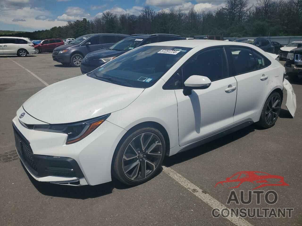 TOYOTA COROLLA 2021 - JTDS4MCE8MJ071507