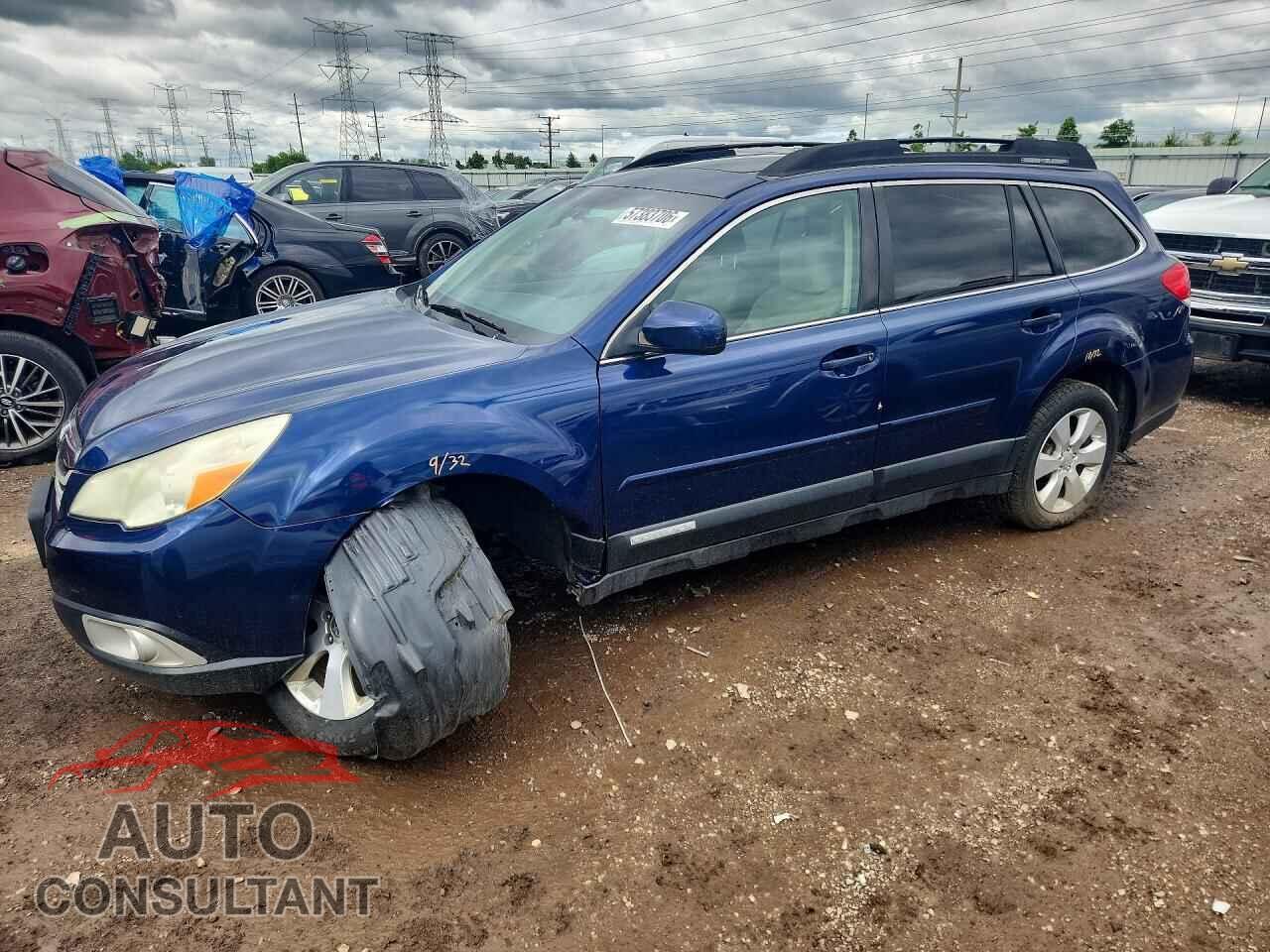 SUBARU OUTBACK 2011 - 4S4BRBLC4B3412984