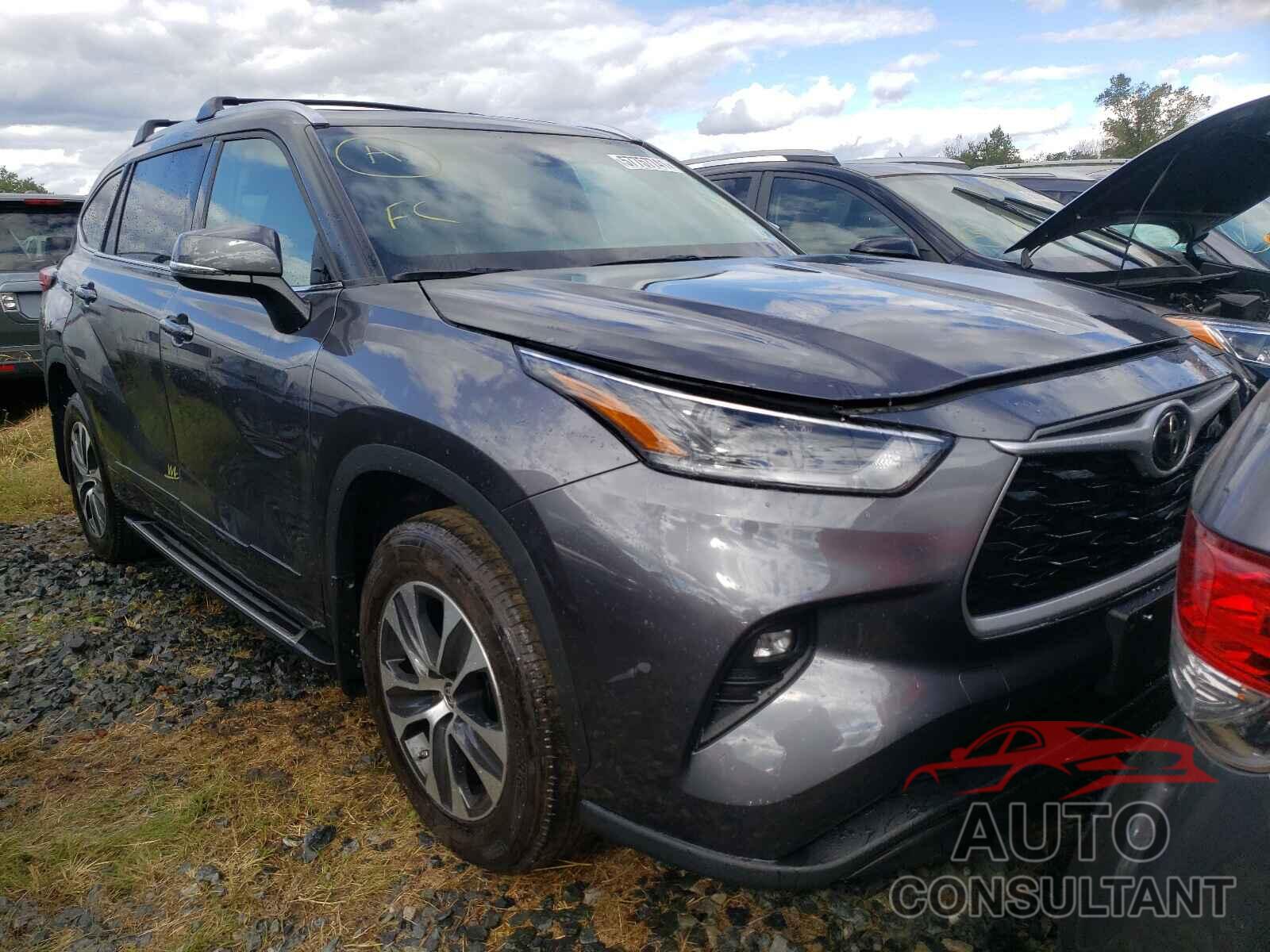 TOYOTA HIGHLANDER 2021 - 5TDGZRBH3MS104142