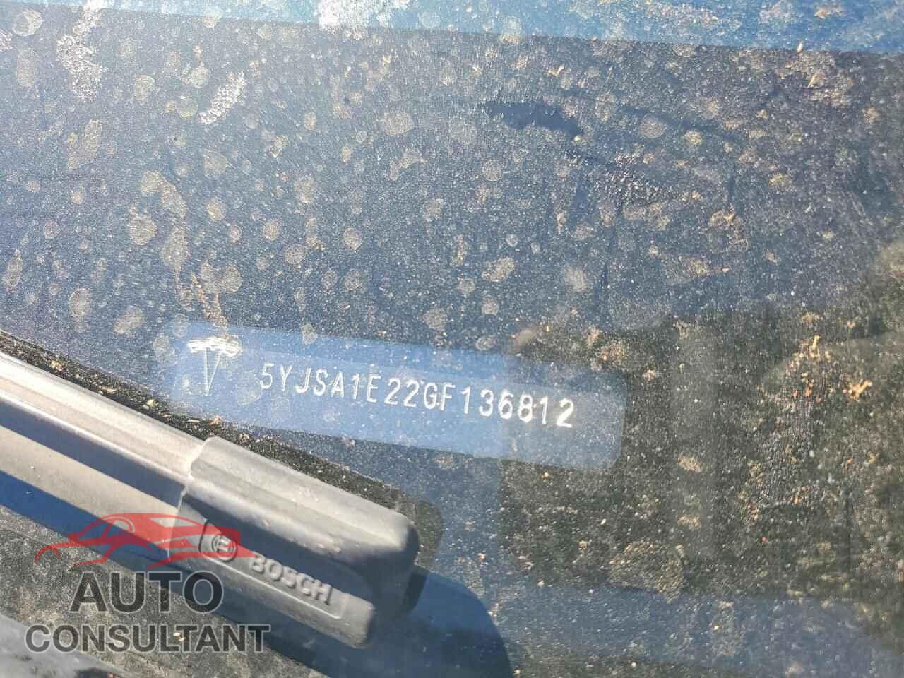 TESLA MODEL S 2016 - 5YJSA1E22GF136812