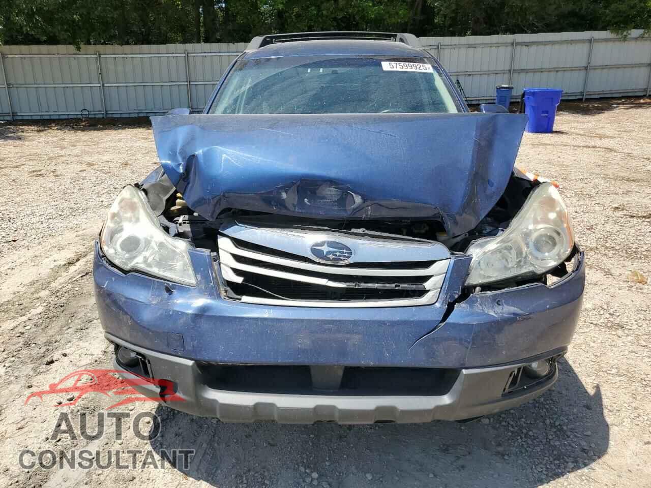SUBARU OUTBACK 2010 - 4S4BRBCC8A3367840