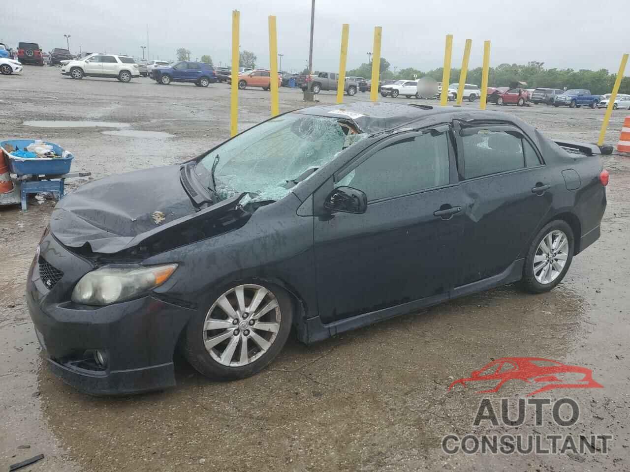 TOYOTA COROLLA 2009 - 2T1BU40E59C063811