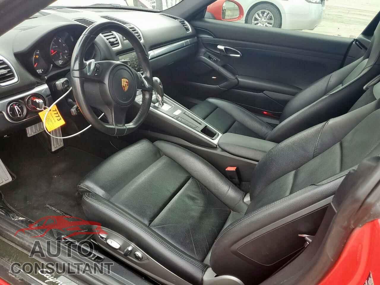 PORSCHE CAYMAN 2016 - WP0AA2A85GK170399