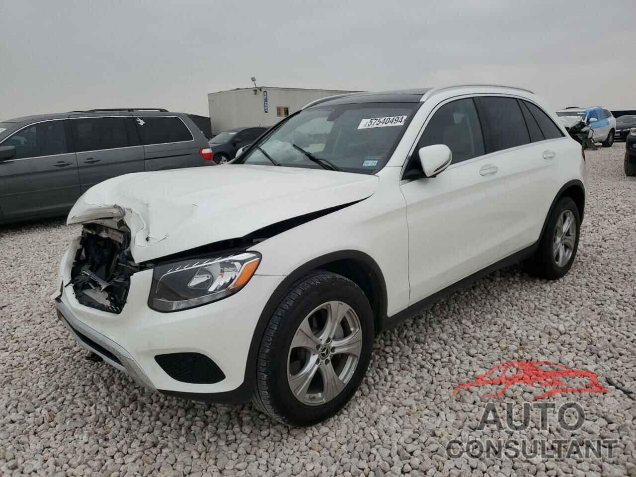 MERCEDES-BENZ GLC-CLASS 2017 - WDC0G4JB0HF222351