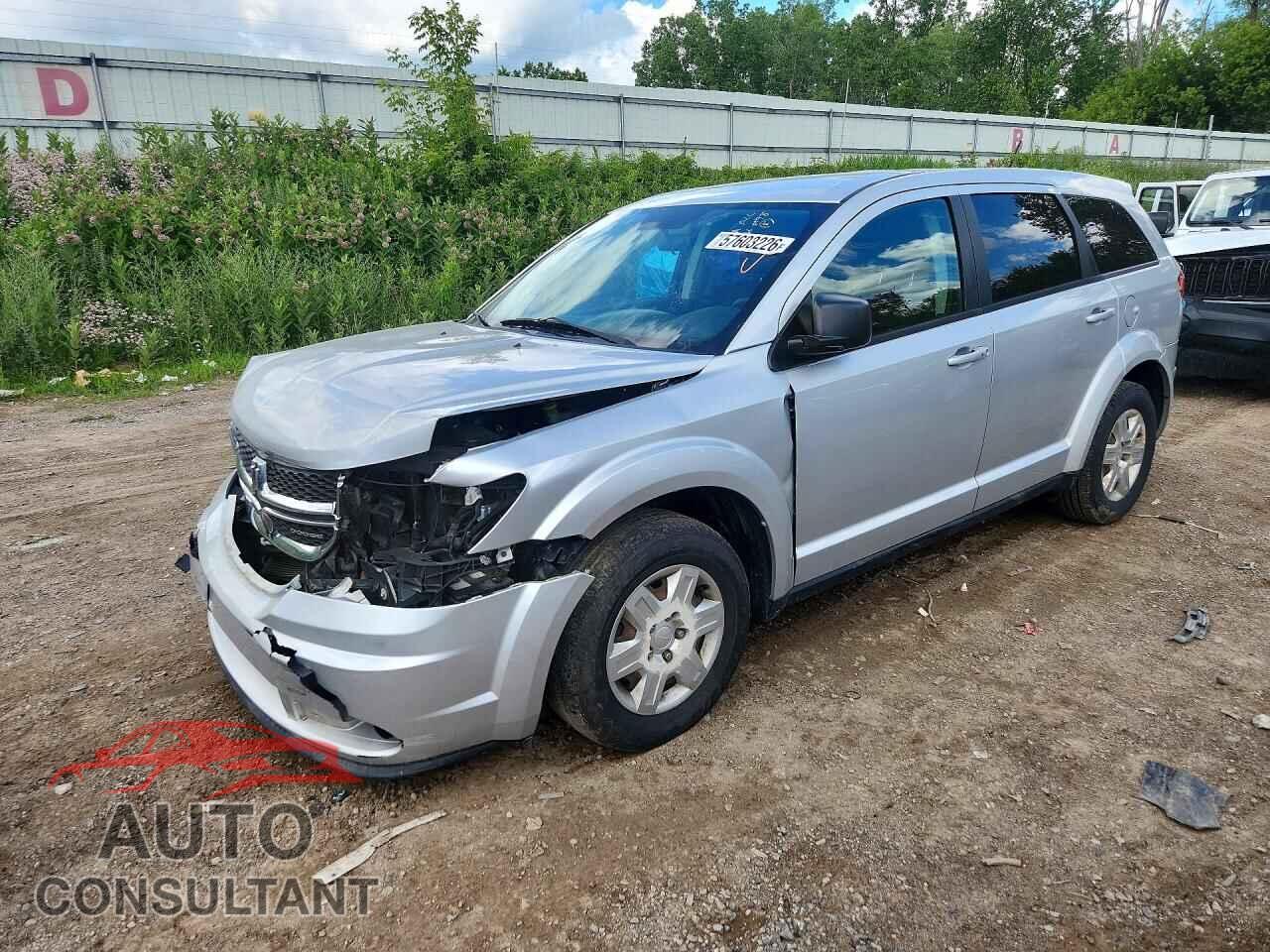 DODGE JOURNEY 2012 - 3C4PDCAB0CT204812