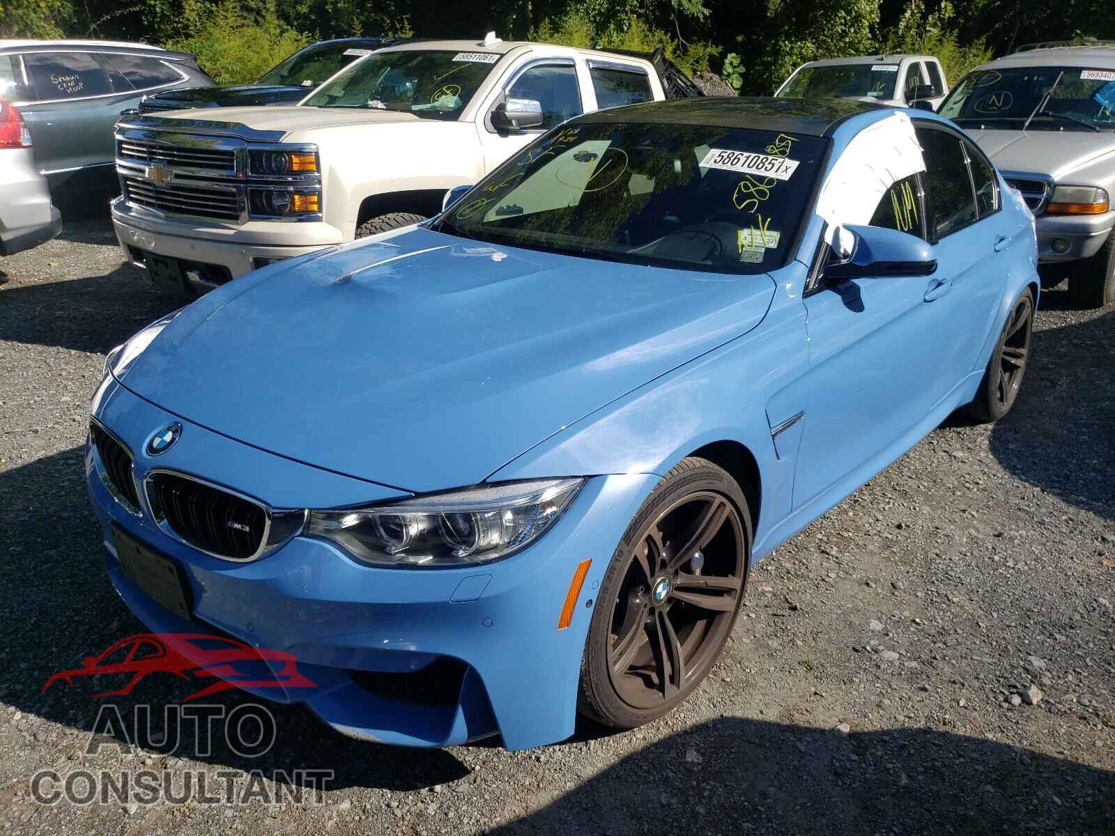 BMW M3 2017 - WBS8M9C37H5G85139