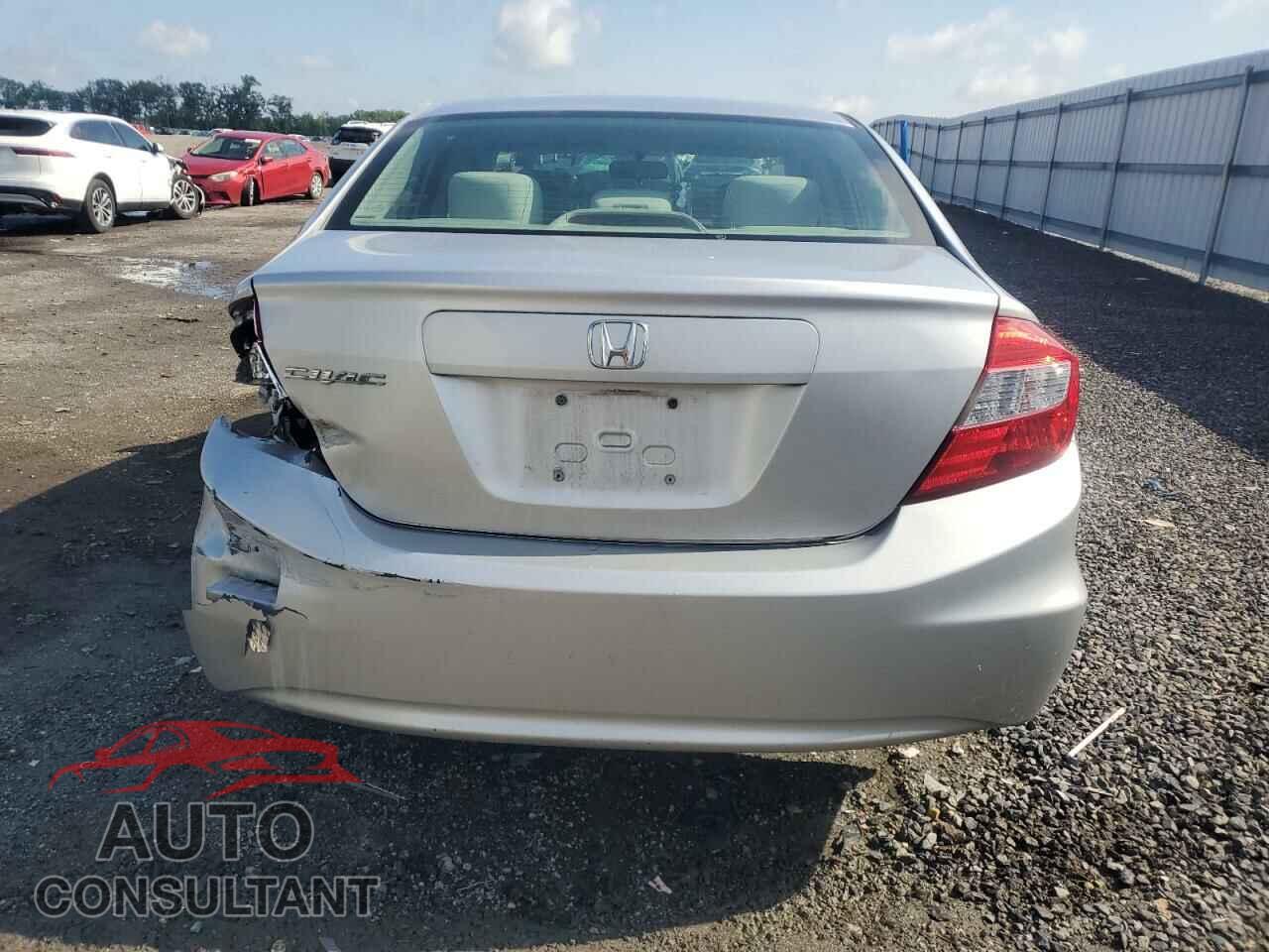 HONDA CIVIC 2012 - 19XFB2F85CE108977
