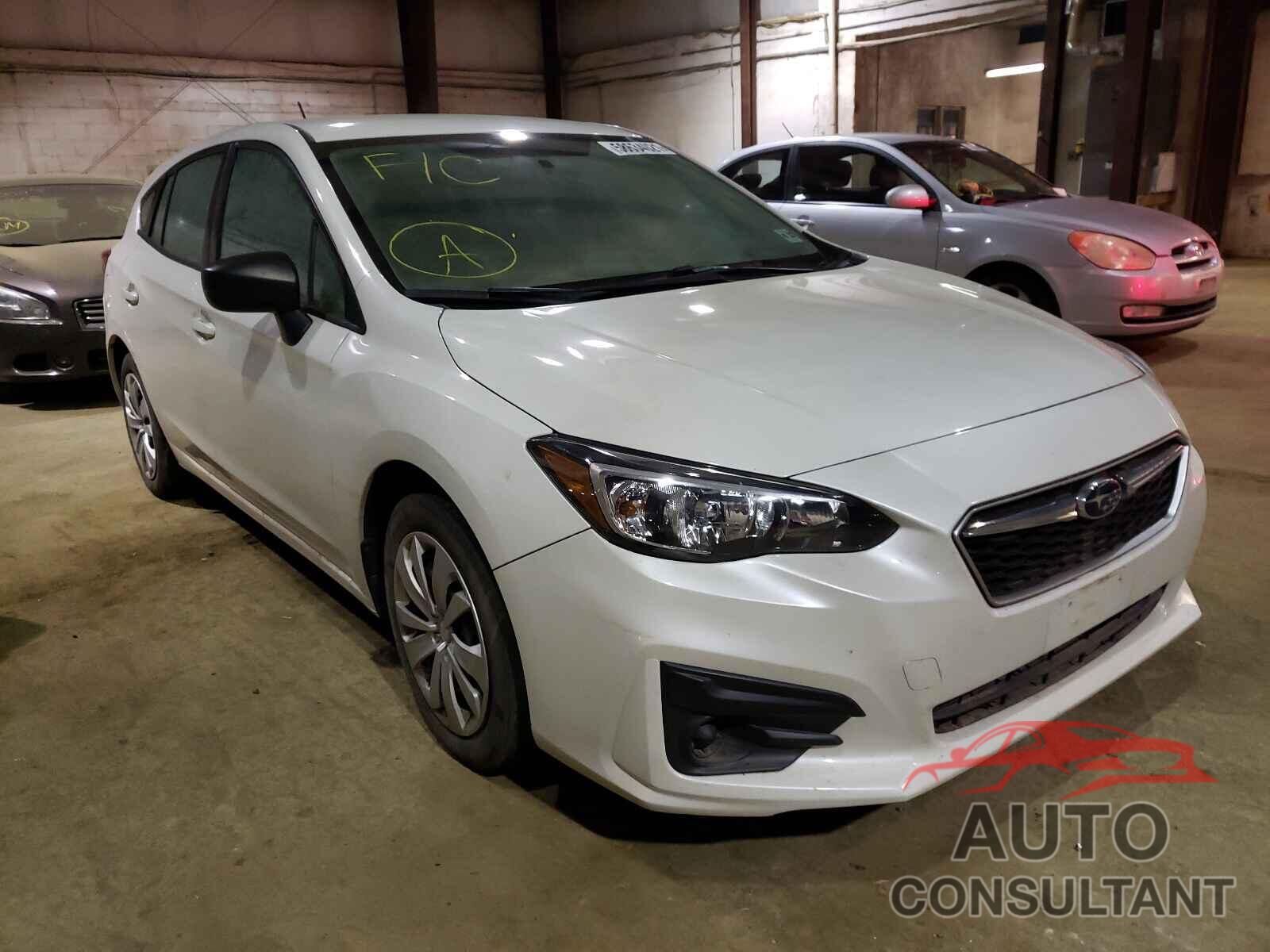 SUBARU IMPREZA 2017 - 4S3GTAA62H3714074