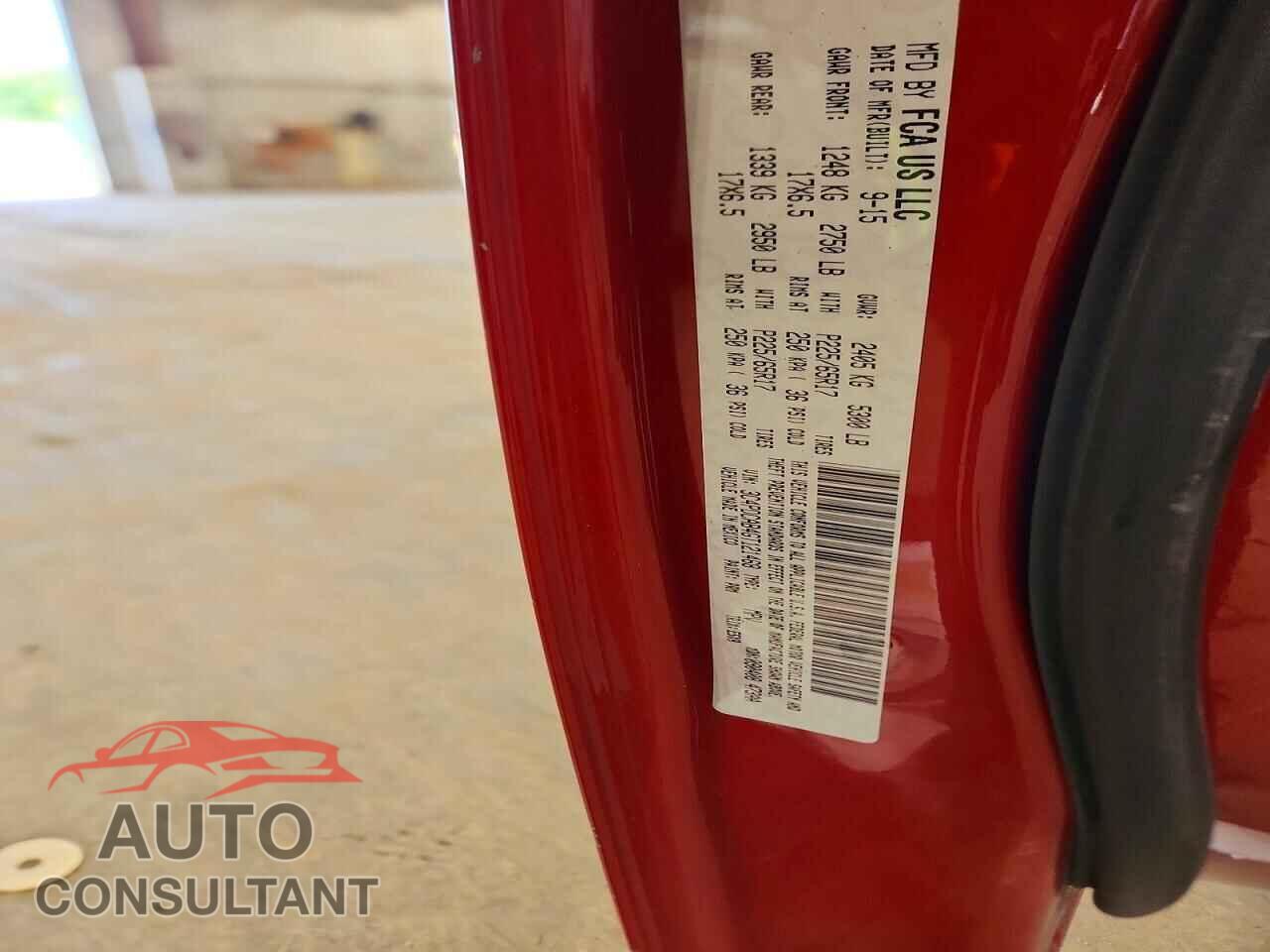 DODGE JOURNEY 2016 - 3C4PDCAB4GT121468
