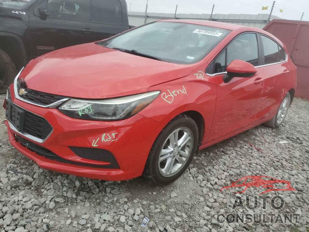 CHEVROLET CRUZE 2017 - 3G1BE6SM6HS587069