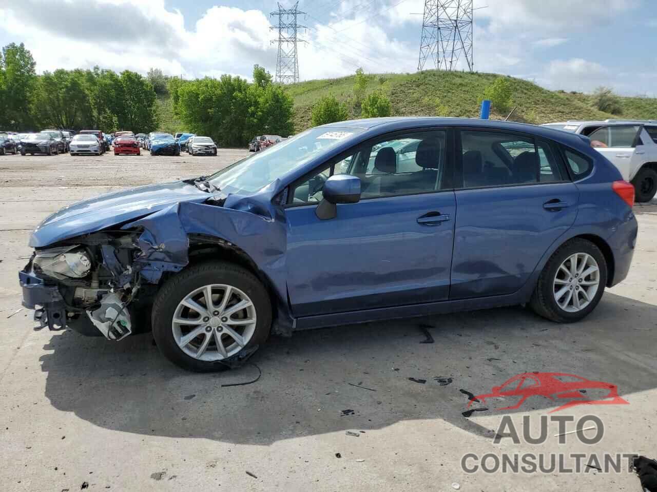 SUBARU IMPREZA 2012 - JF1GPAC60CH200906