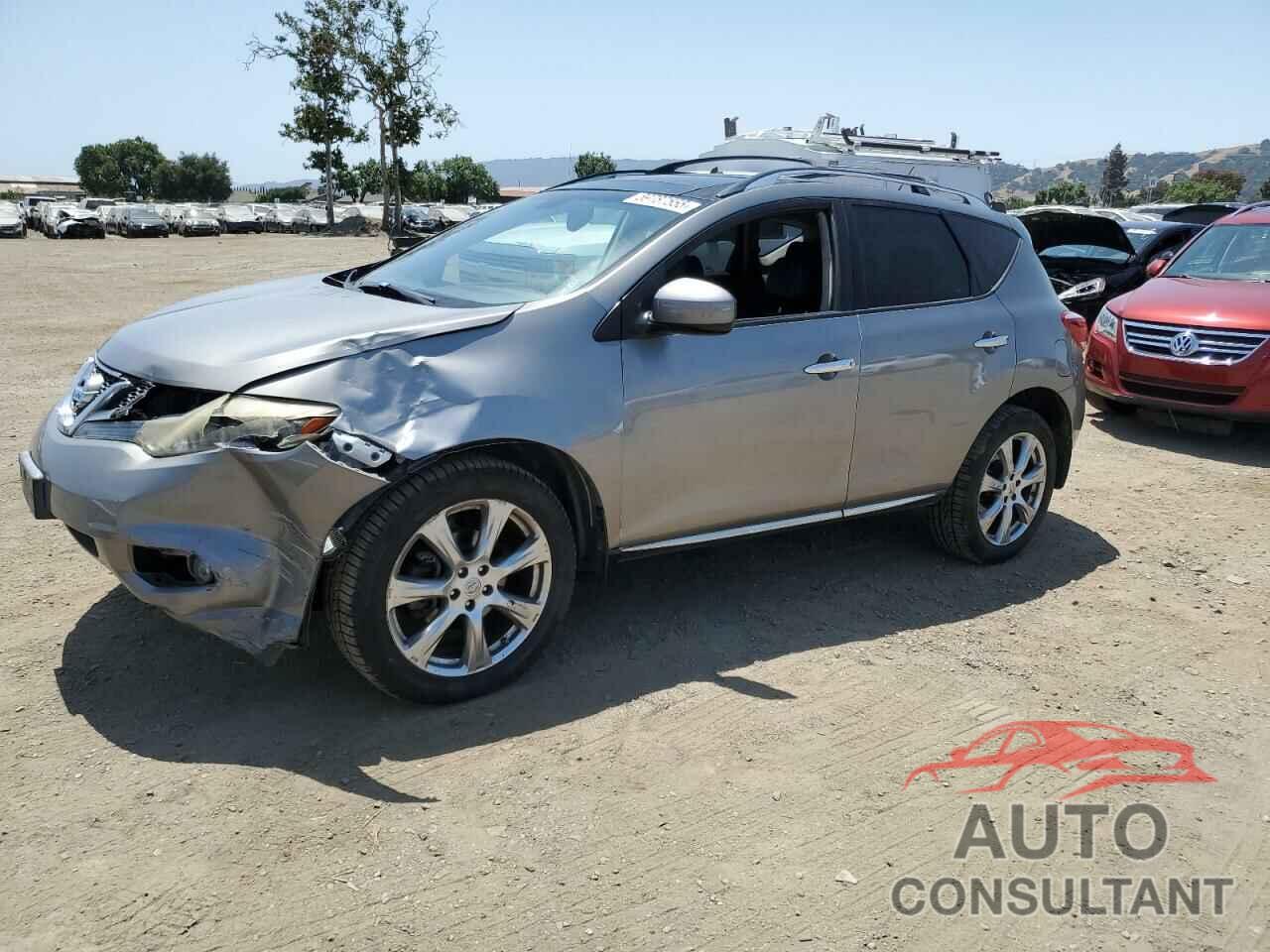 NISSAN MURANO 2012 - JN8AZ1MWXCW225739