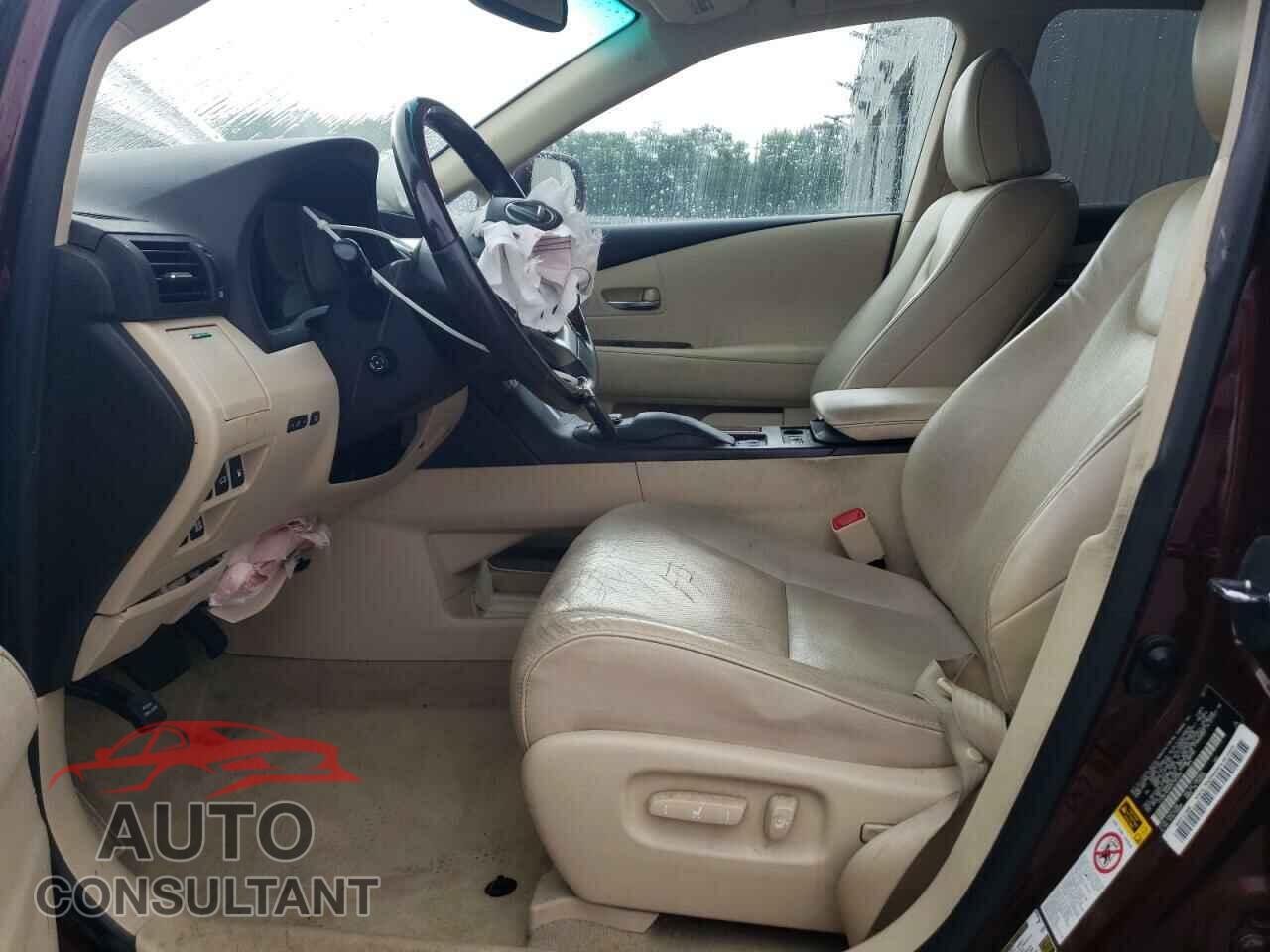 LEXUS RX350 2013 - 2T2BK1BA5DC197009