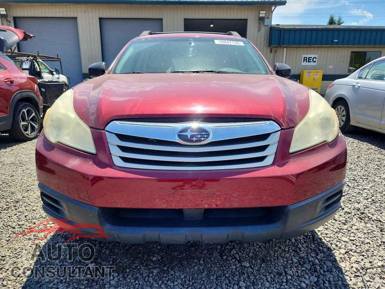 SUBARU OUTBACK 2011 - 4S4BRBAC2B3398196