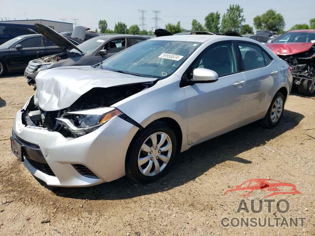 TOYOTA COROLLA 2016 - 2T1BURHE0GC590475