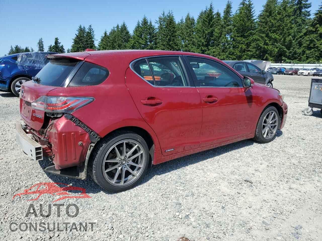 LEXUS CT 200 2011 - JTHKD5BH2B2032936