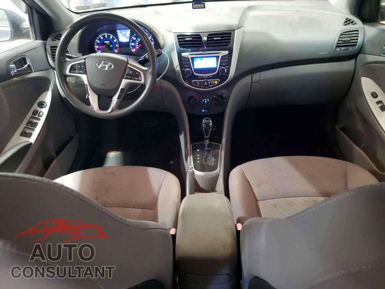 HYUNDAI ACCENT 2012 - KMHCU4AE9CU186858