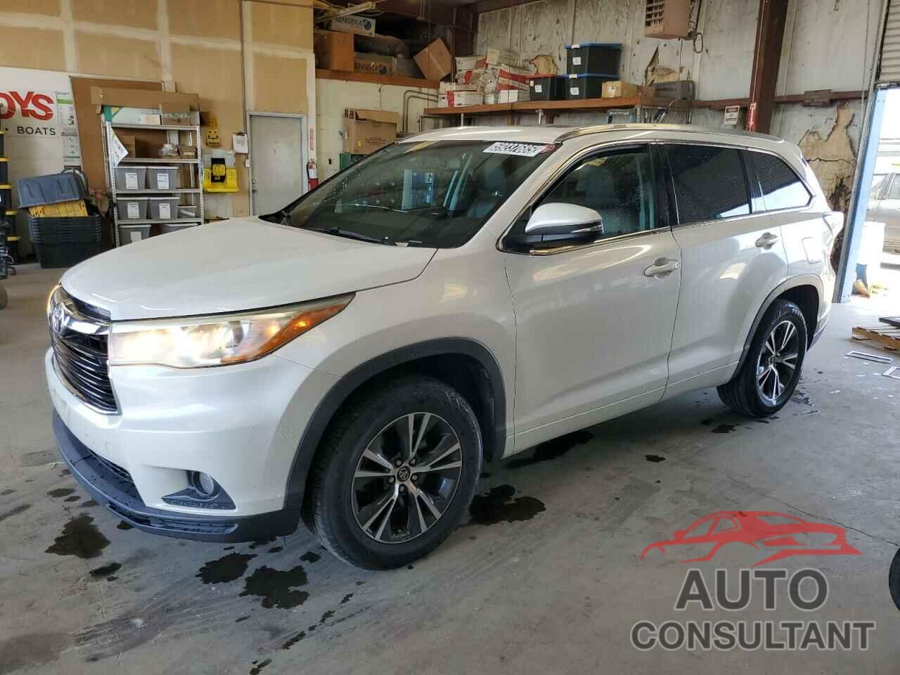 TOYOTA HIGHLANDER 2016 - 5TDKKRFH3GS144699
