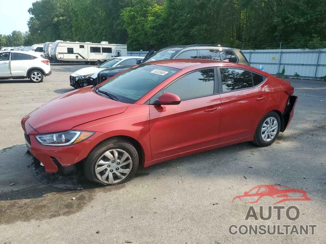 HYUNDAI ELANTRA 2018 - 5NPD74LF9JH376835