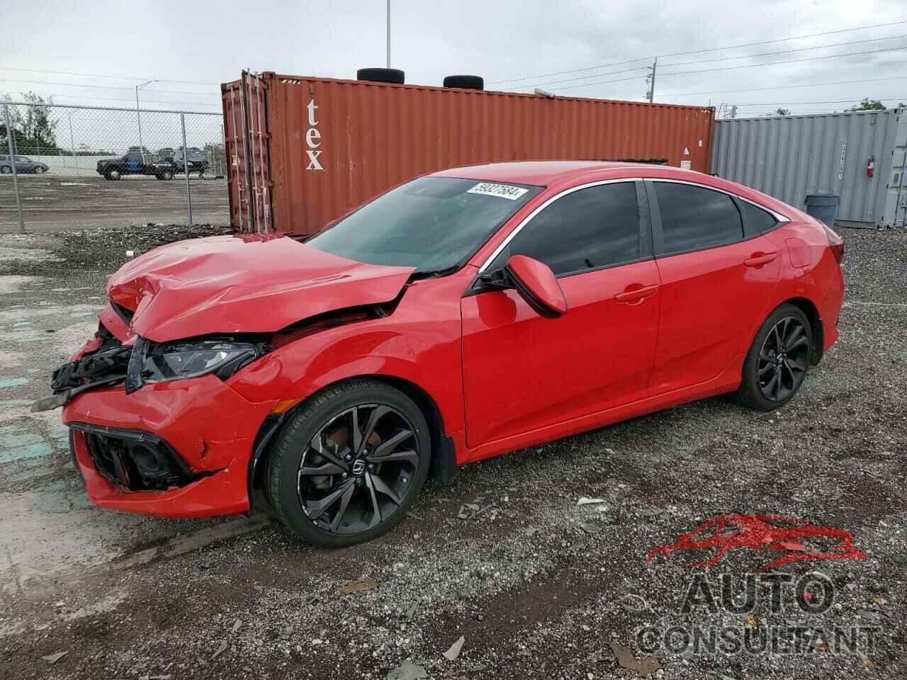 HONDA CIVIC 2021 - 2HGFC2F88MH524879