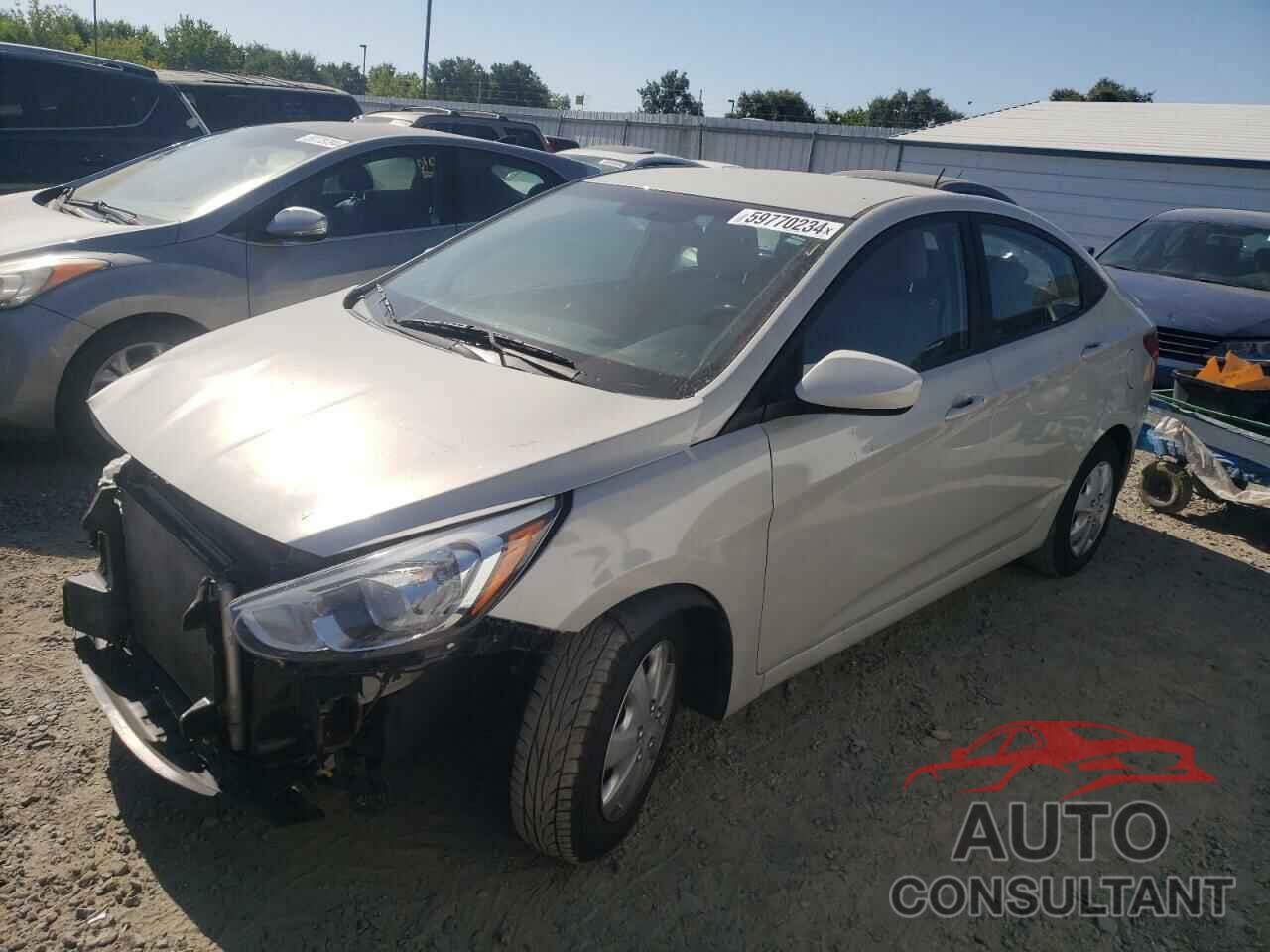 HYUNDAI ACCENT 2017 - KMHCT4AEXHU190282