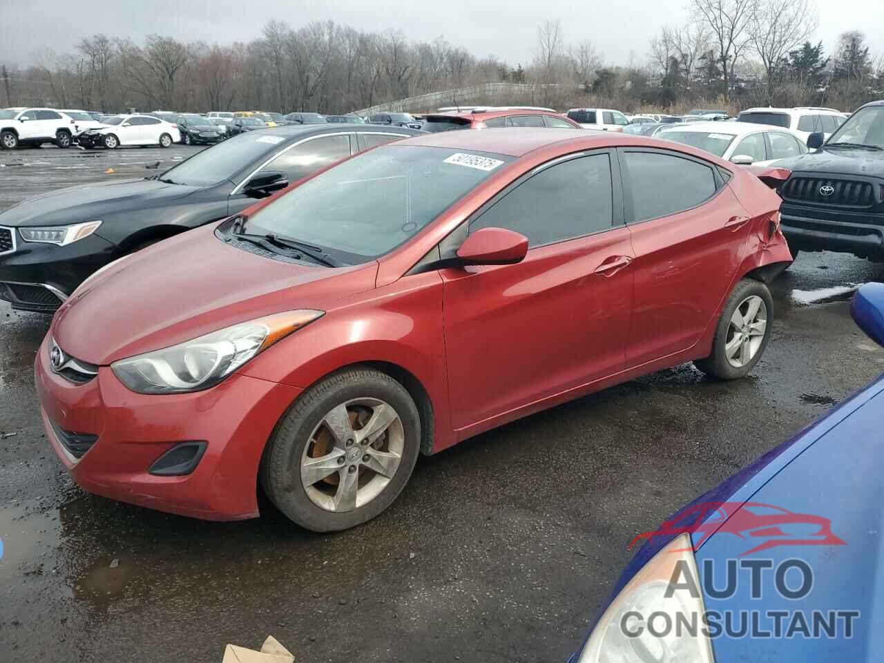 HYUNDAI ELANTRA 2011 - KMHDH4AE3BU156925