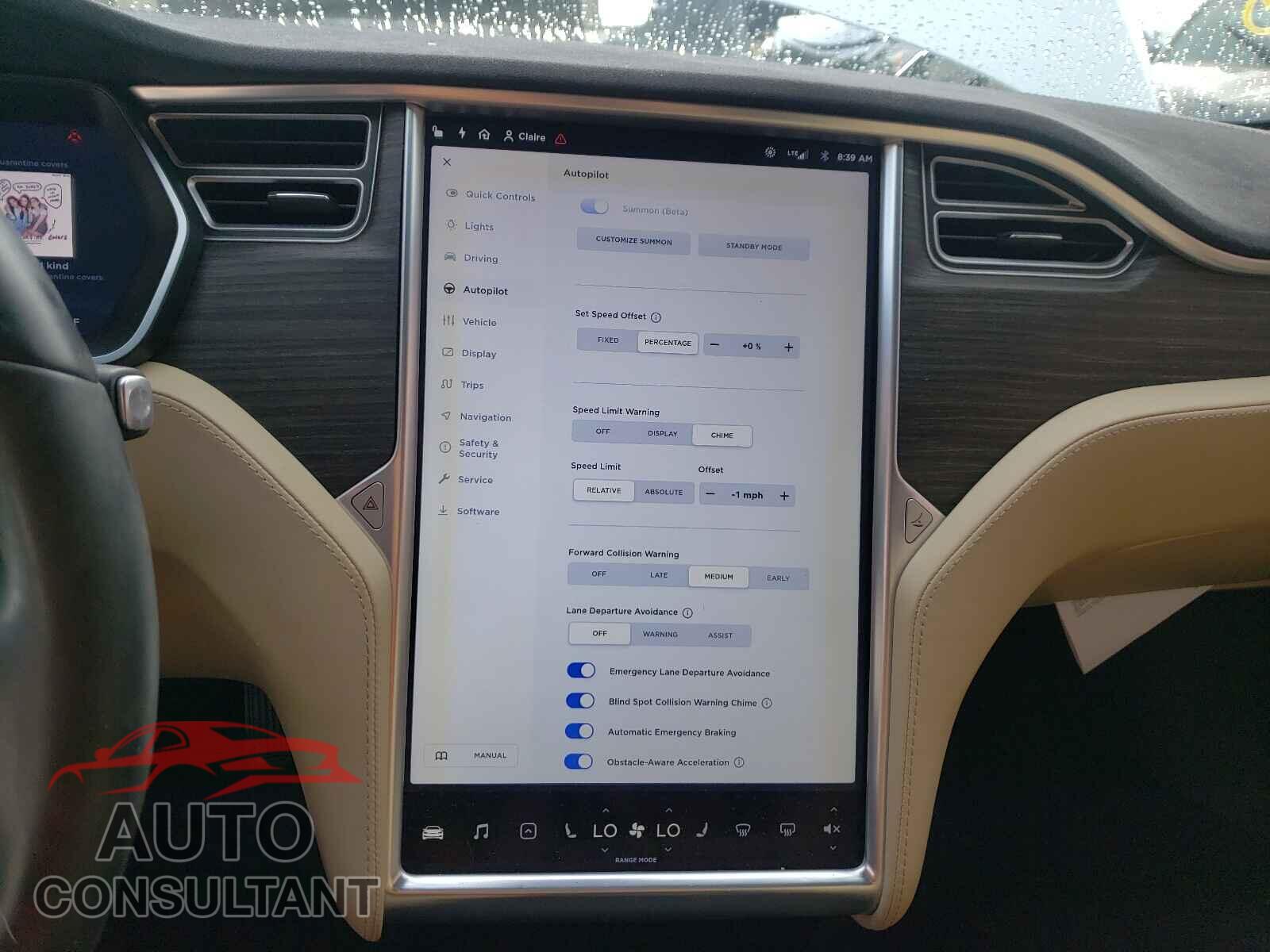 TESLA MODEL S 2016 - 5YJSA1E18GF173323