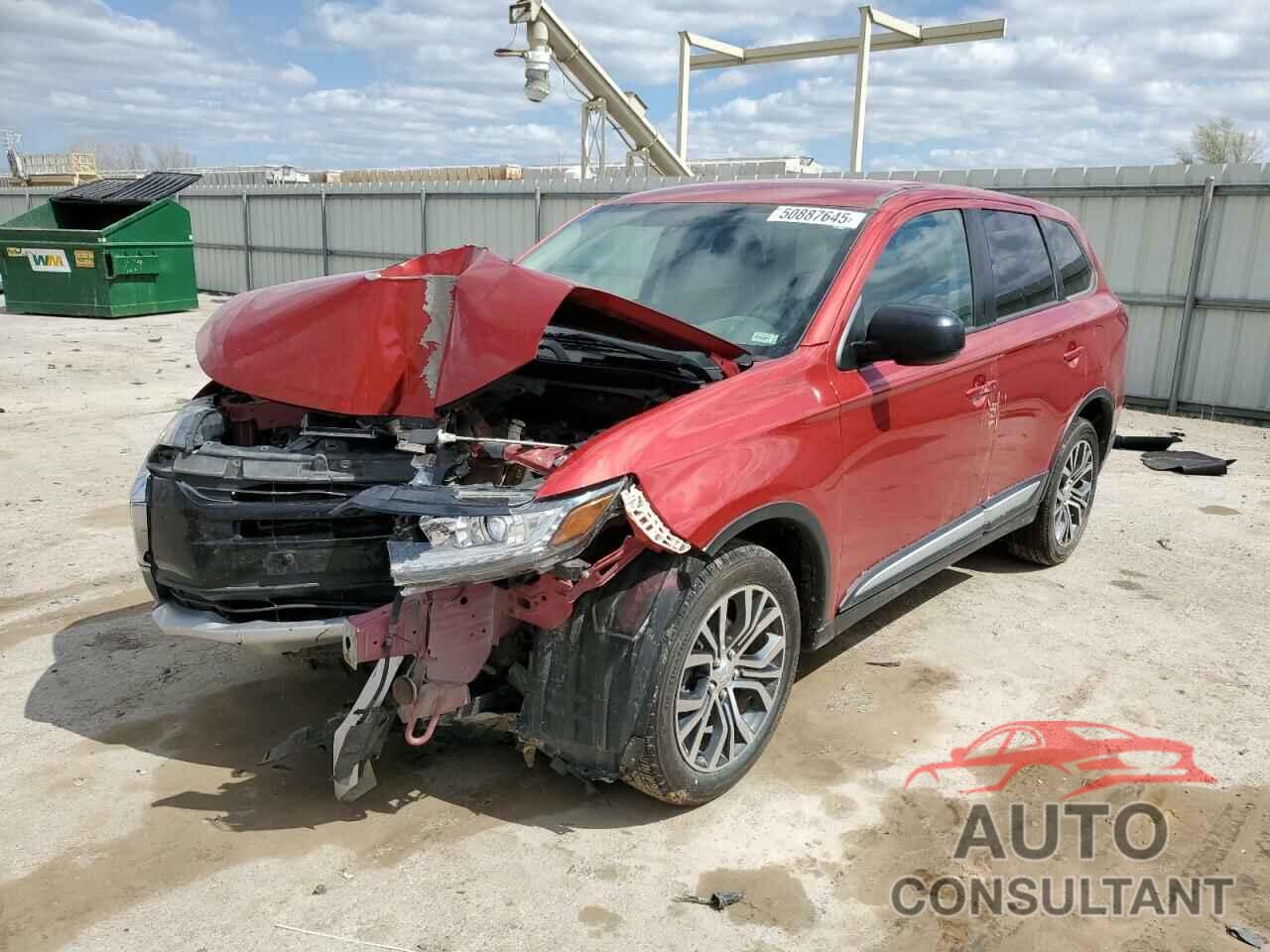 MITSUBISHI OUTLANDER 2017 - JA4AD2A36HZ070293
