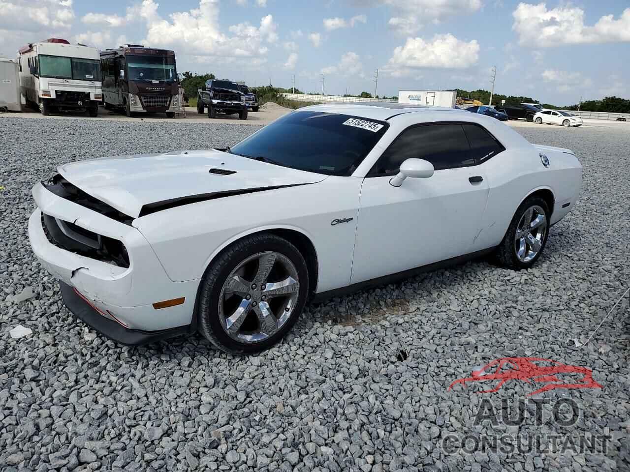 DODGE CHALLENGER 2012 - 2C3CDYAGXCH176800
