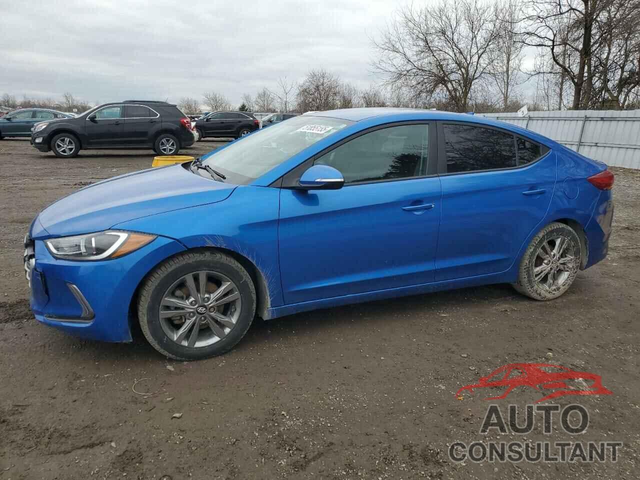 HYUNDAI ELANTRA 2017 - KMHD84LF7HU086456