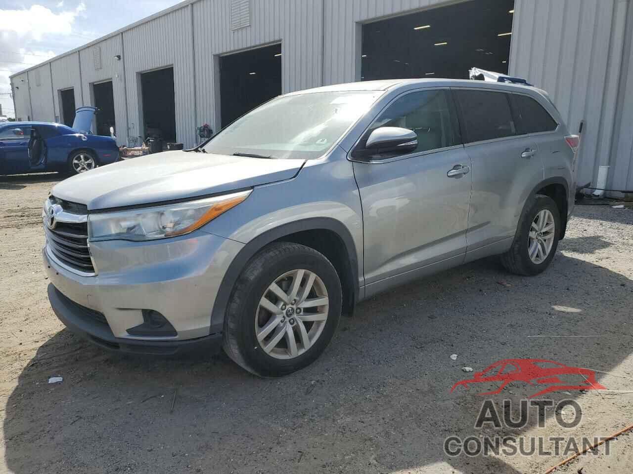 TOYOTA HIGHLANDER 2016 - 5TDBKRFHXGS263740
