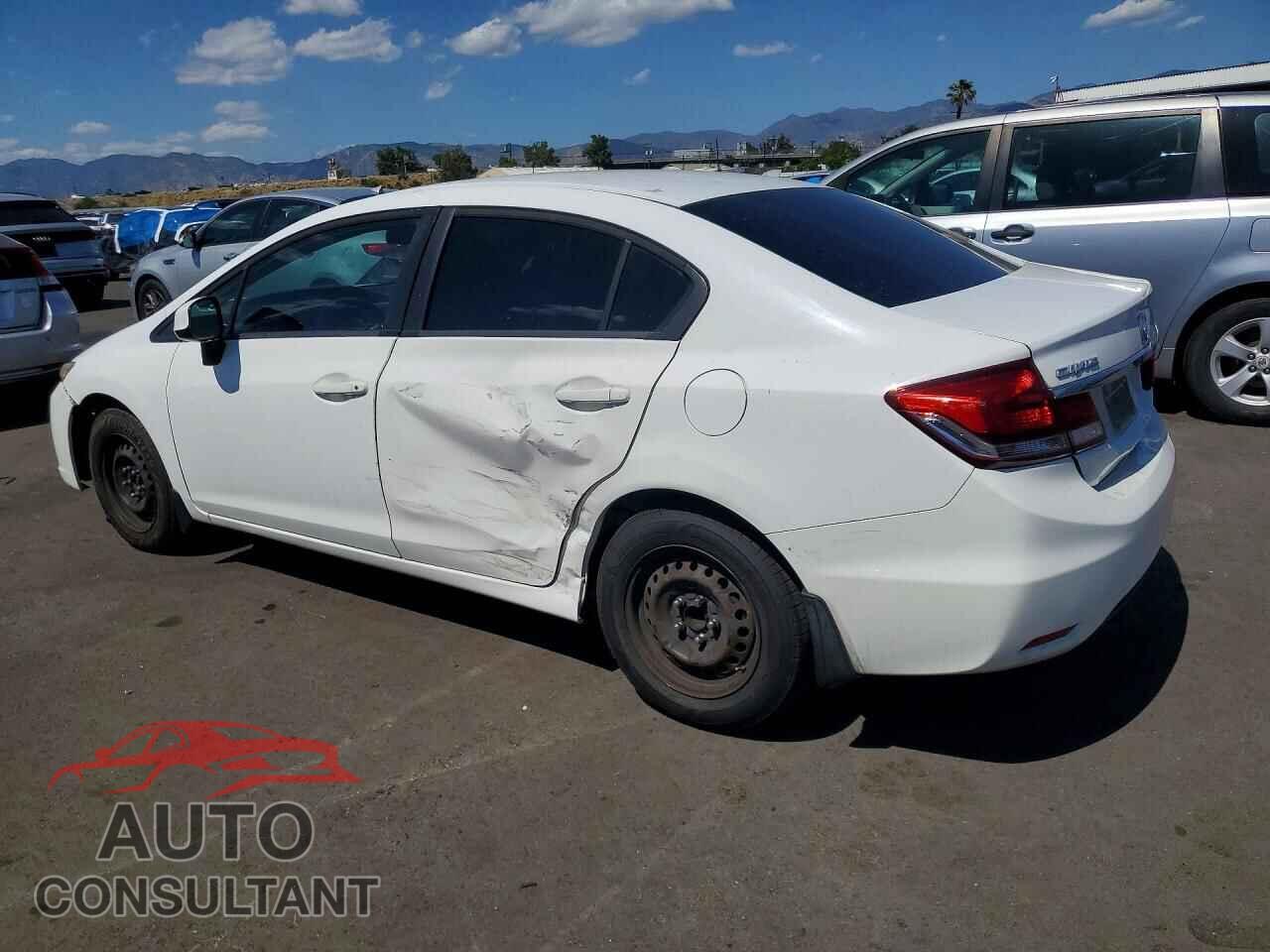 HONDA CIVIC 2013 - 19XFB2F57DE295257