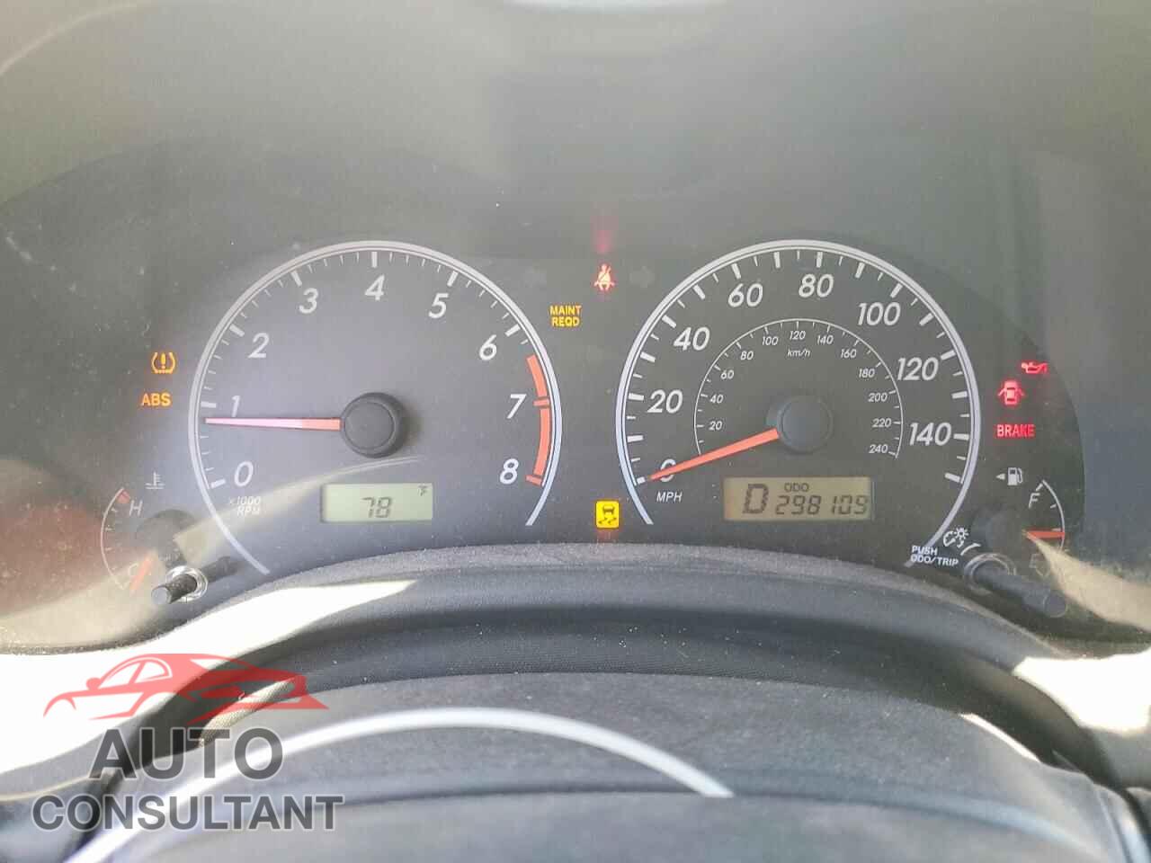 TOYOTA COROLLA 2012 - 5YFBU4EEXCP052805