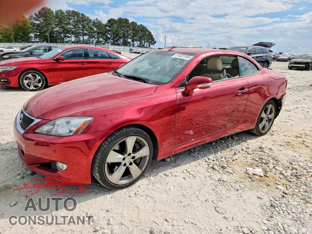 LEXUS IS 2010 - JTHFE2C26A2504674